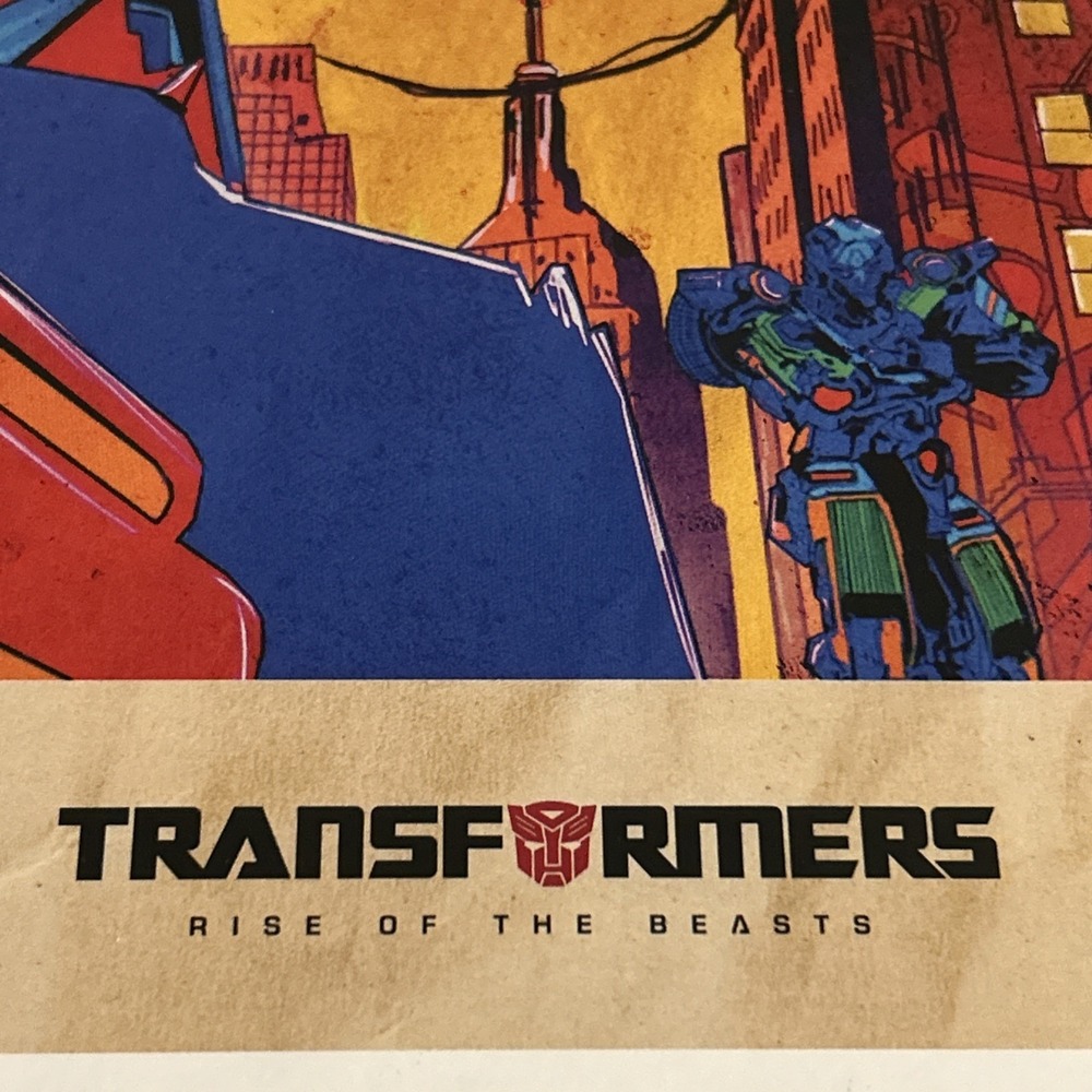 Transformers Rise of The Beasts Original Movie Poster  9" X 12" Limited Edition - Picture 2 of 6